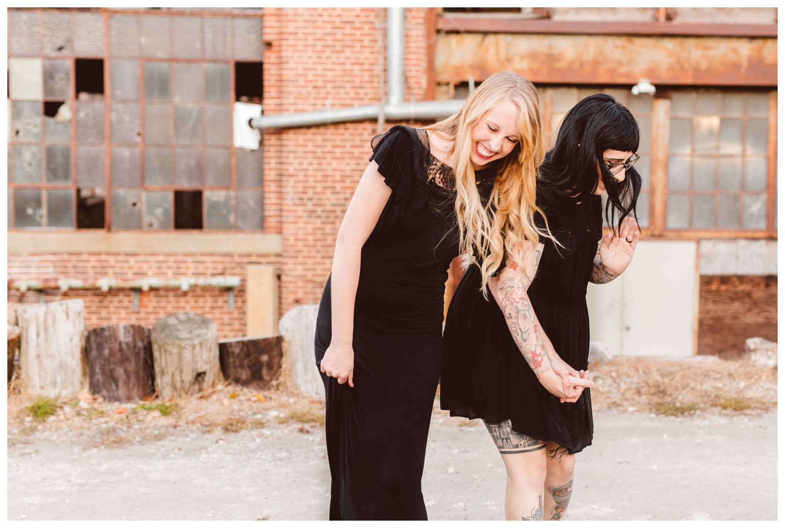 Same Sex Urban Anniversary Session Inspiration - Brooke Michelle Photography