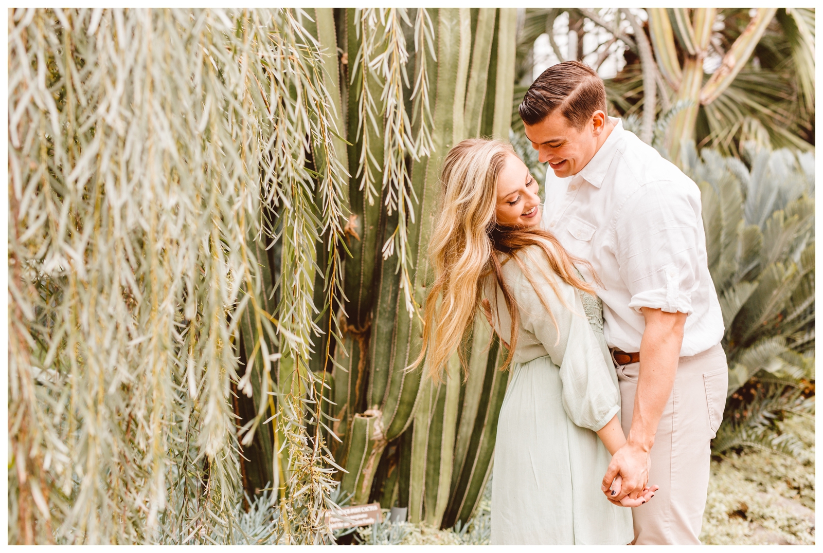 Romantic Greenhouse Engagement Session Inspo - Longwood Gardens, PA - Brooke Michelle Photography