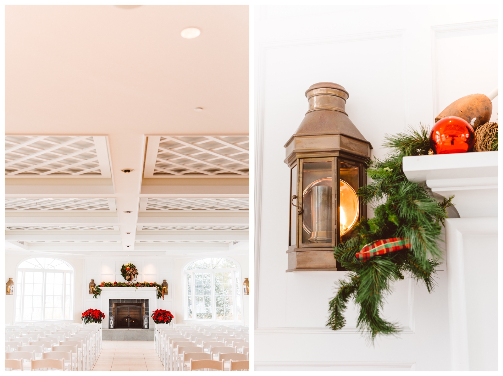 Romantic Snowy Wedding Day Inspiration at The Chesapeake Bay Beach Club - Brooke Michelle Photography