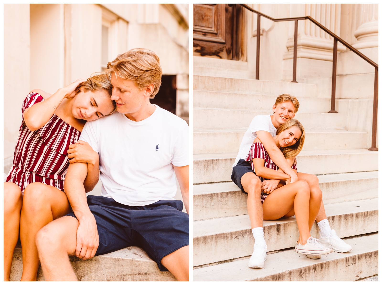 Mount Vernon, Baltimore Engagement Session - Brooke Michelle Photography