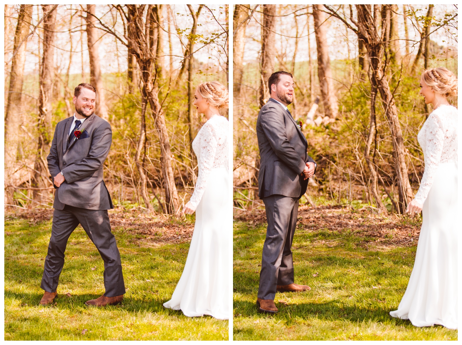 Bohemian Spring Backyard Wedding Inspiration - Blue Wedding - Brooke Michelle Photography