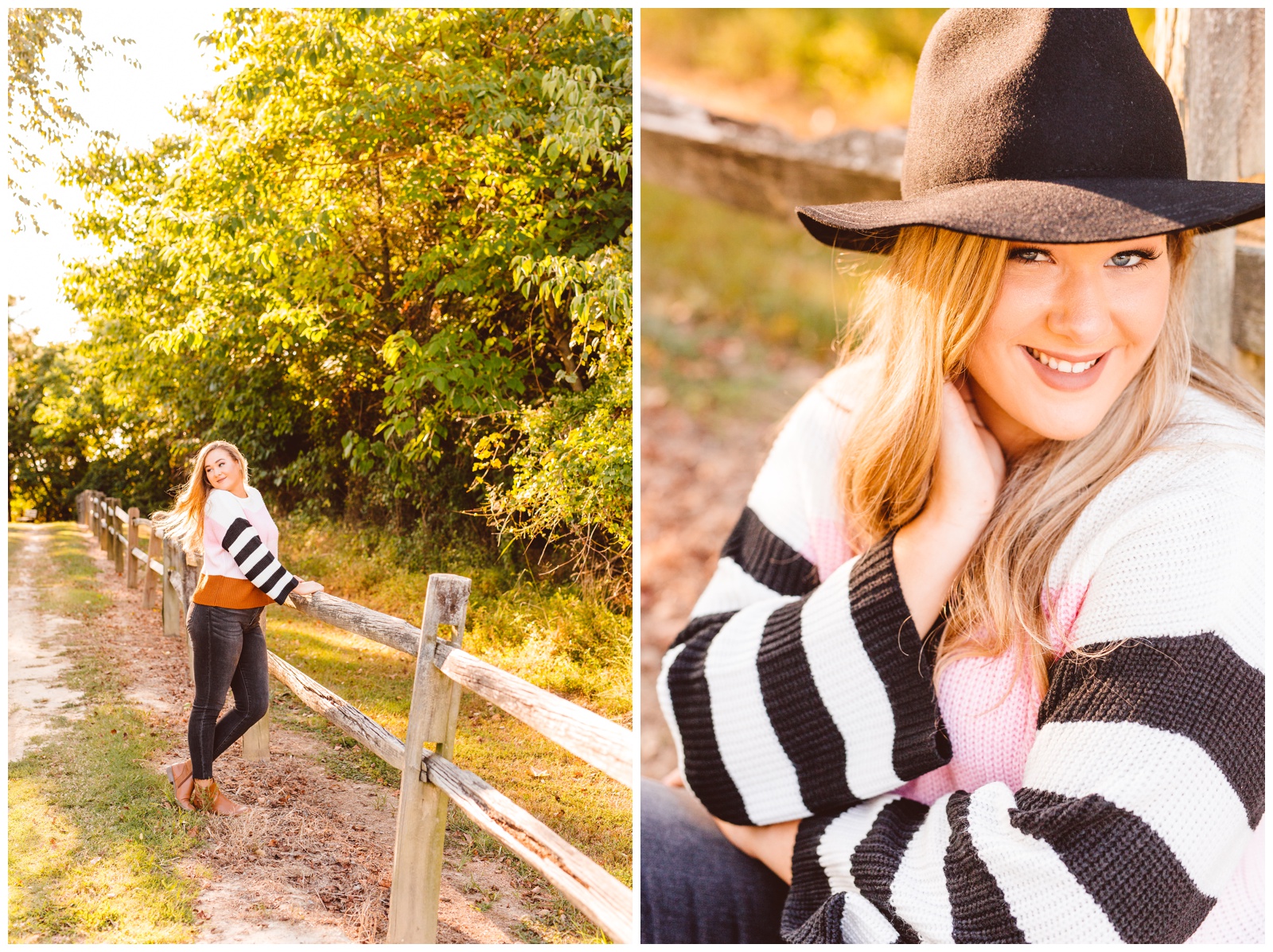 Bright and Beachy Fall Senior Session - Maryland Photographer - Brooke Michelle Photography