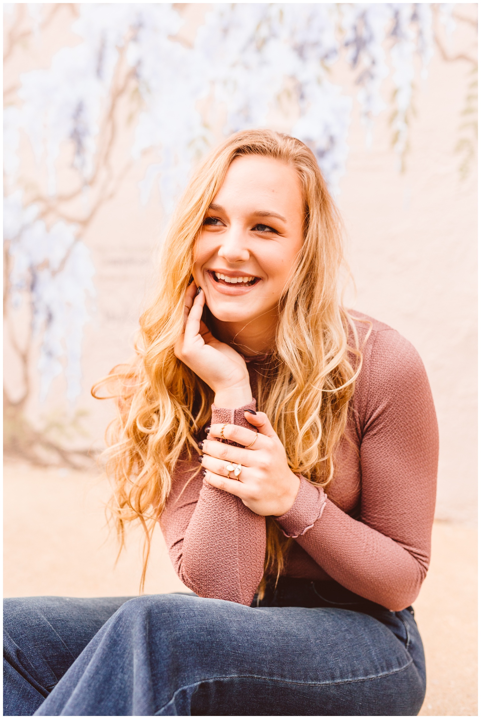 Warm and Vibrant Fall Senior Session Inspiration -Annapolis Maryland - Brooke Michelle Photography