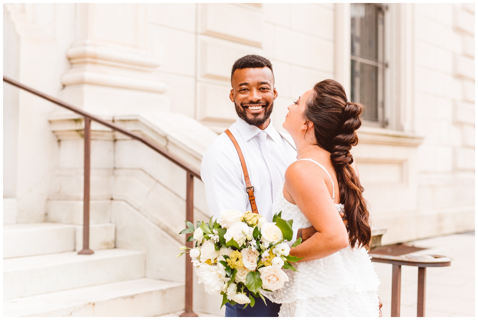Romantic & Bold Italian Elopement Wedding Inspiration for the Adventurous Couple - Baltimore, Maryland - Brooke Michelle Photography