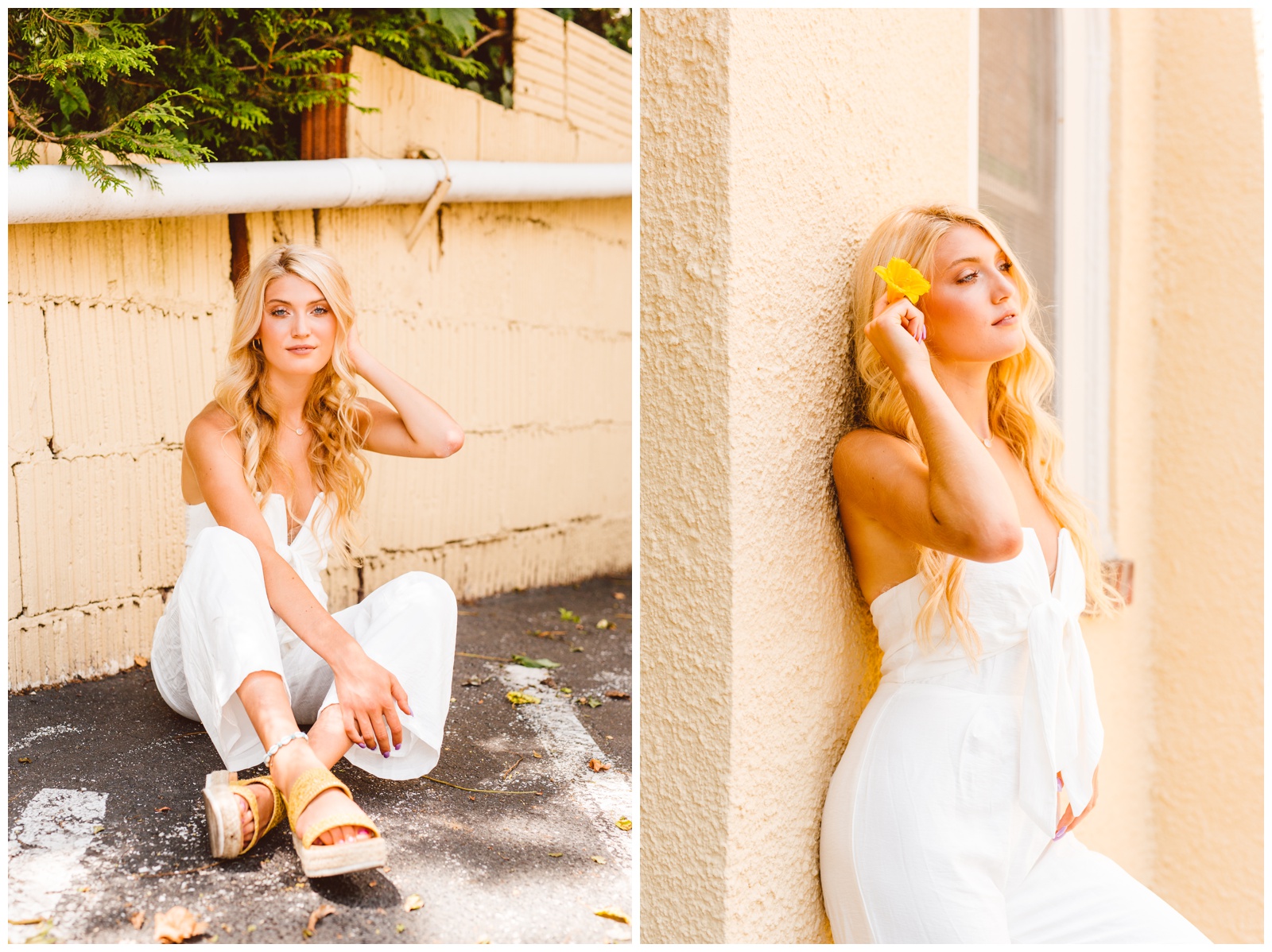 Modern & Colorful Senior Session - Downtown Annapolis Maryland - Brooke Michelle Photo