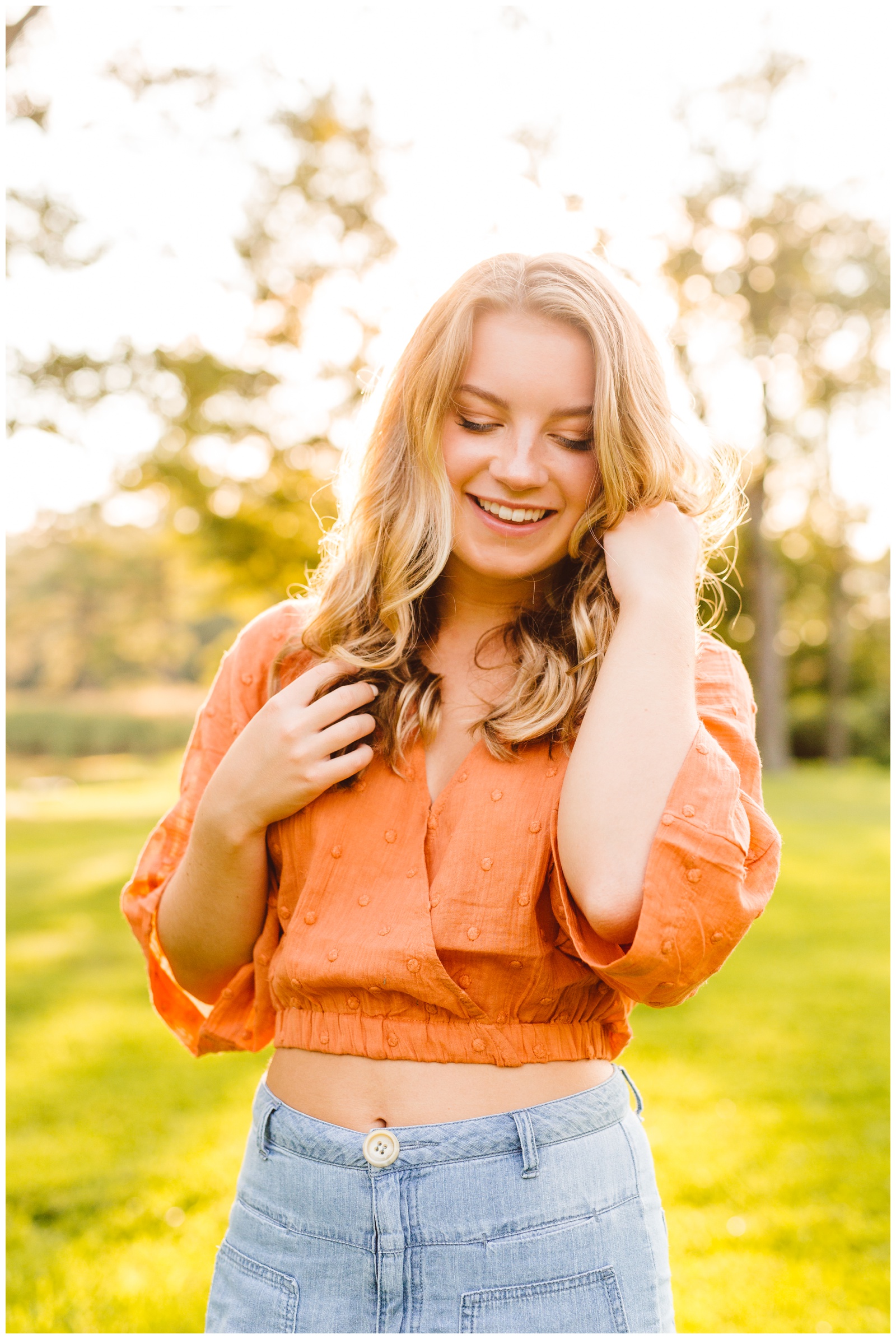 Annapolis, MD Waterfront Senior Session - Brooke Michelle Photo