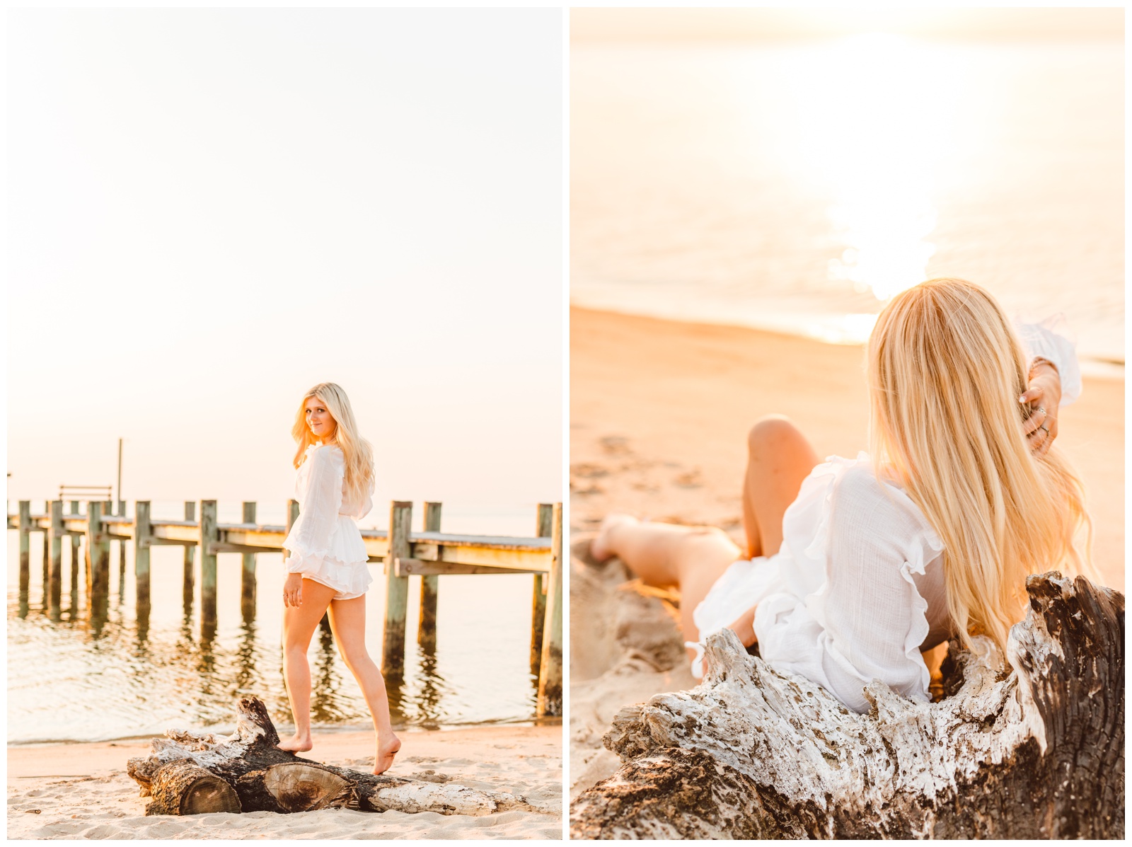 Colorful and Adventurous Senior Portrait Session on an Island - Brooke Michelle Photo