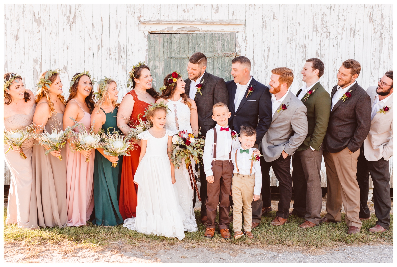 Kelley & Andrew's Intimate Backyard Farm Wedding - Brooke Michelle ...