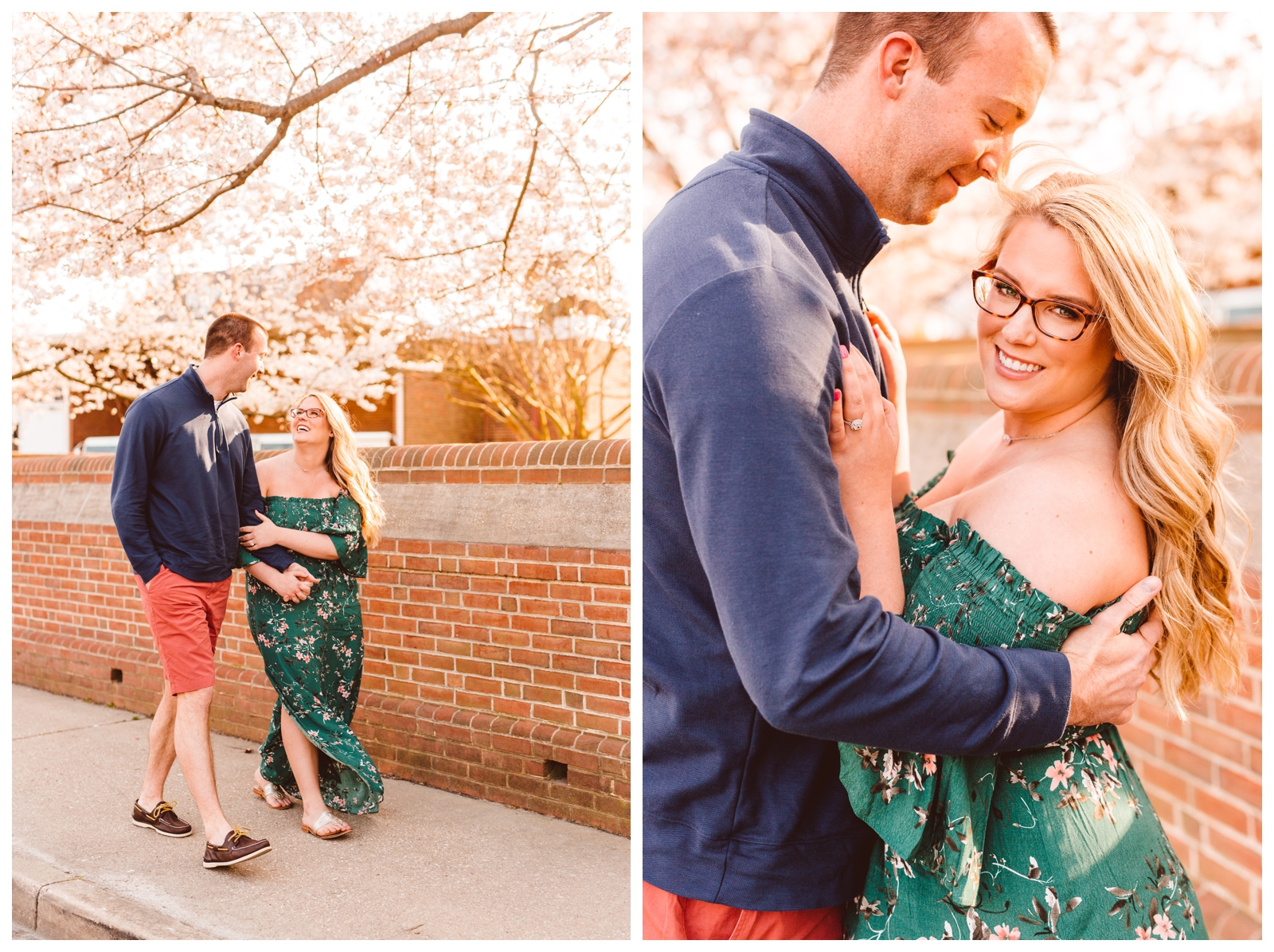 Golden Hour Beach Engagement Session Inspiration - St.Michaels, Maryland -Brooke Michelle Photography