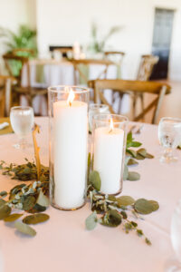 Wedding reception décor and details
