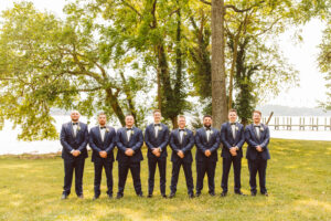 Groom and groomsmens photos