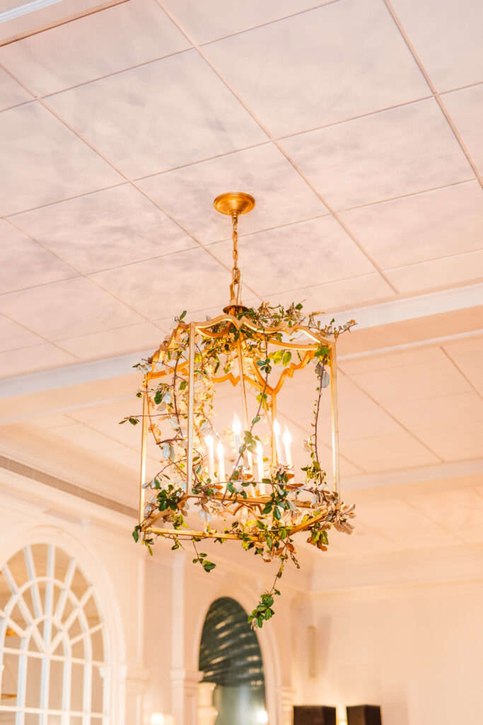 Indoor Country club wedding reception captured by Charlotte wedding photography Brooke Michelle Photo