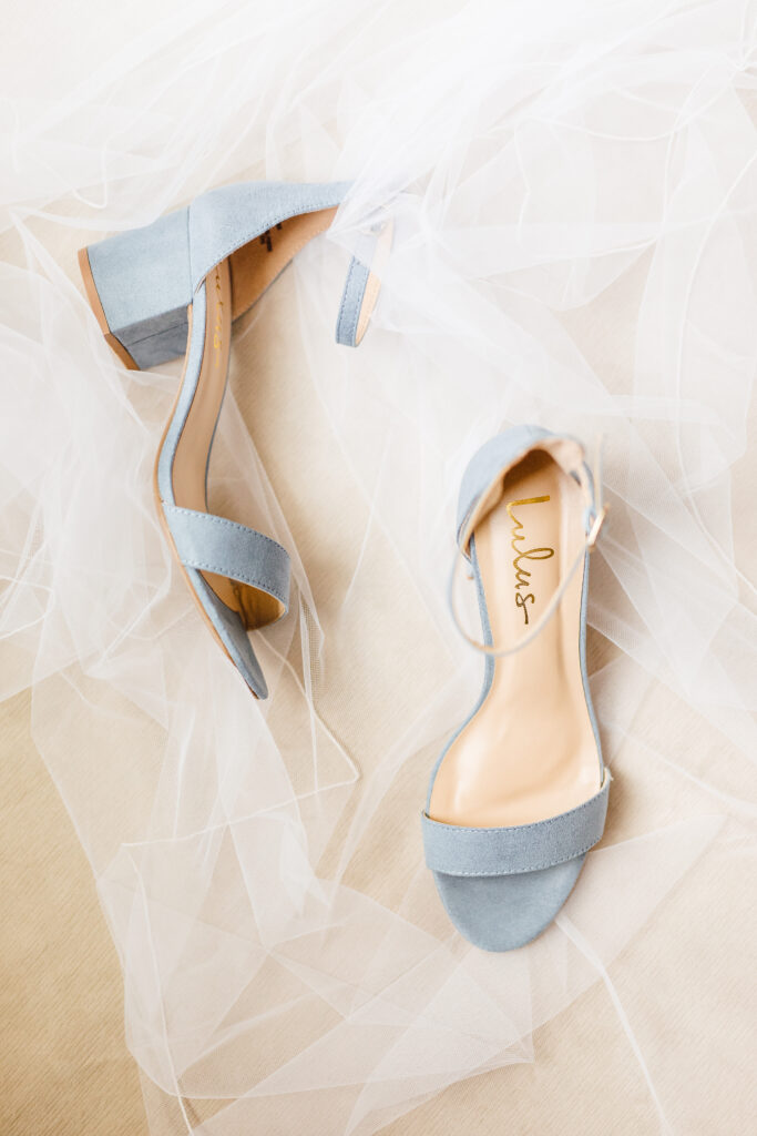 stunning shoes the bride wore for her elegant bayside wedding day