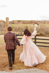 Hannah & Logan’s Colorful Wedding at Carolina Country Weddings, NC