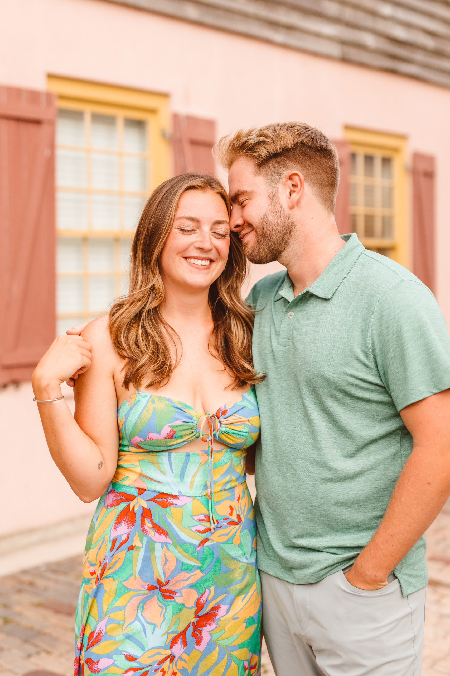 Colorful and Quirky Engagement Session in St. Augustine