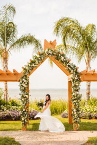stunning picture of the bride