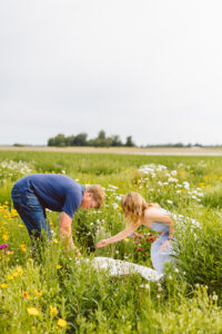 happy couple at their photoshoot