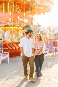 Ashley & Michael’s Playful Disney Springs Orlando Engagement Session