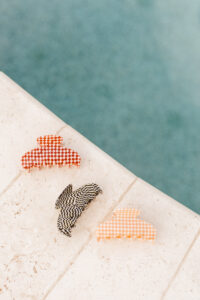 fun details at the pool party in Scottsdale