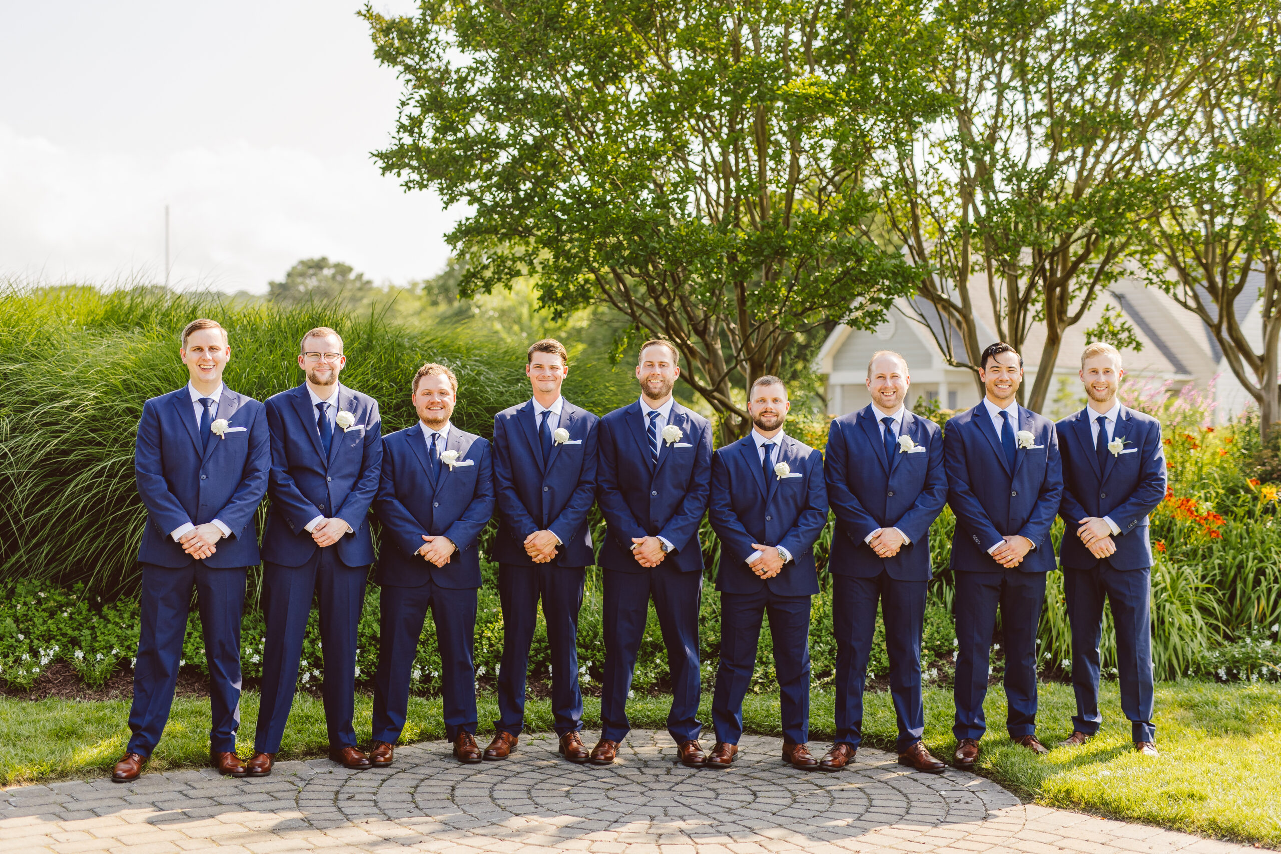 Jess & Matt’s Romantic Blush & Navy Summer Wedding in Jacksonville, FL