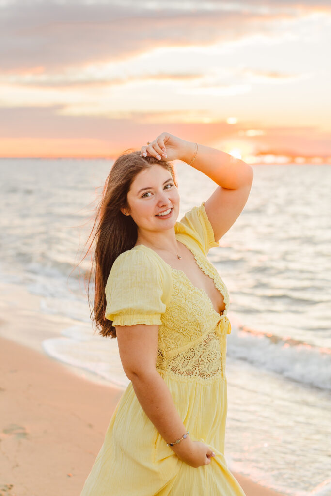 golden hour photoshoot in florida