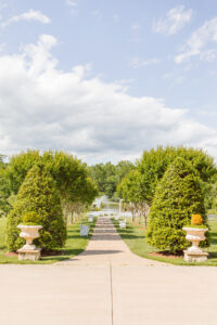 stunning picture of the ceremony decor