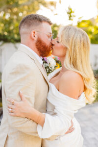 A Colorful Intimate Backyard Wedding in St. Augustine, Florida