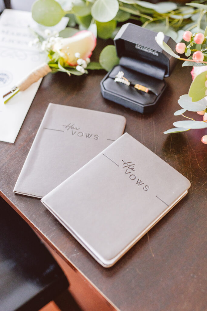 stunning closeup shot of the wedding rings