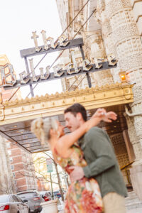 timeless and classy engagement session