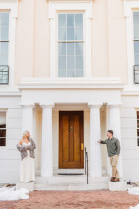 A Classic Winter Engagement Session in Baltimore, MD | Chloe & Garrett