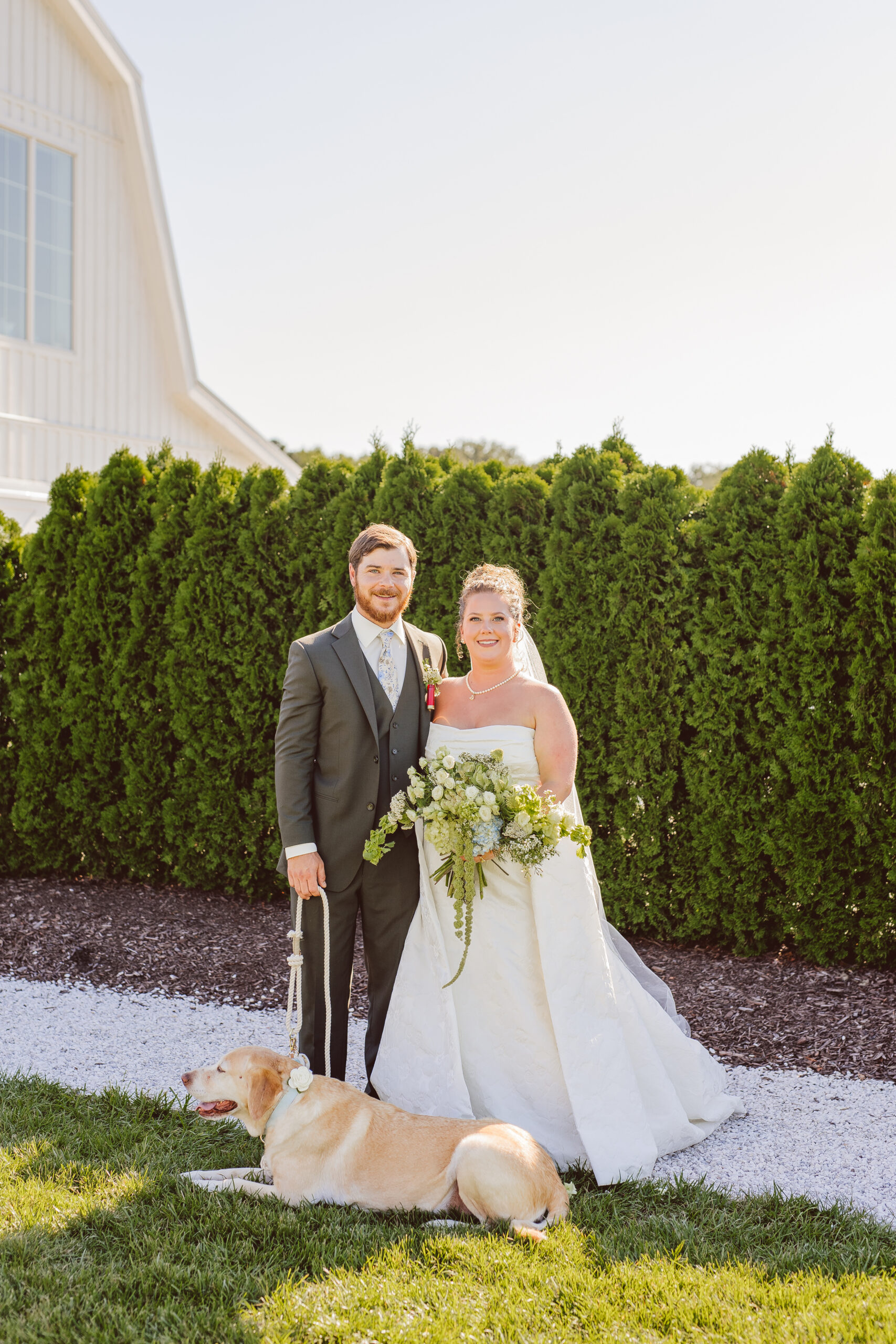 A Romantic Modern Barn Wedding in St. Augustine, Florida | Ashley & Michael
