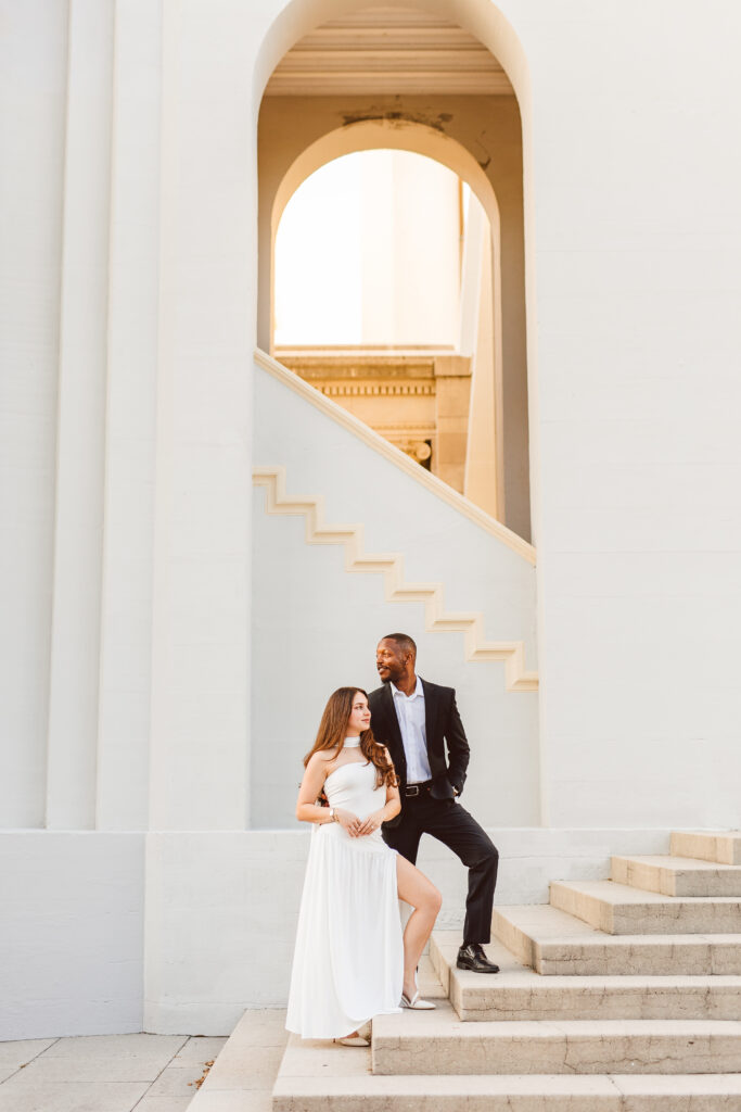 Romantic St. Augustine Engagement Photos with Miranda & Shaq