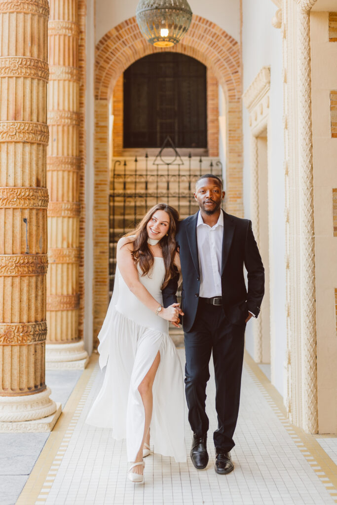 Romantic St. Augustine Engagement Photos with Miranda & Shaq