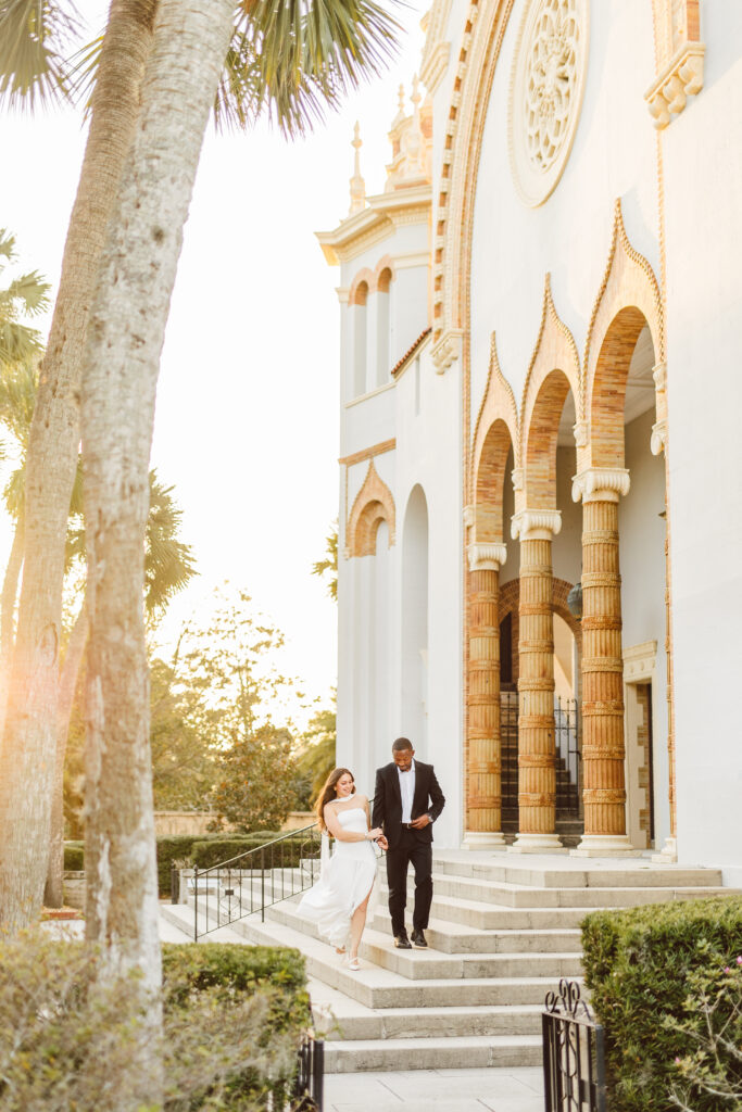 Romantic St. Augustine Engagement Photos with Miranda & Shaq