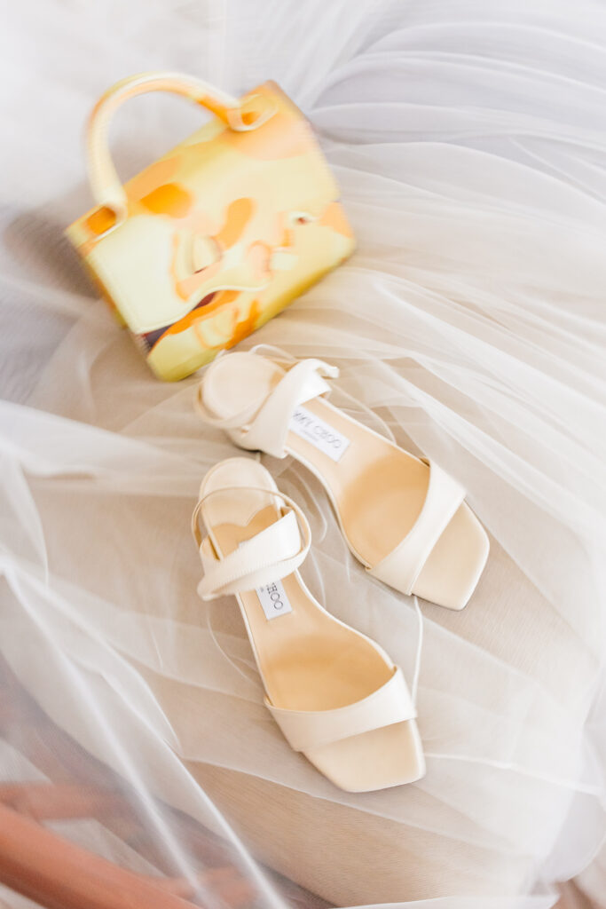 stunning picture of the wedding shoes