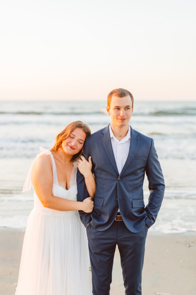 couple hugging during their dream photoshoot