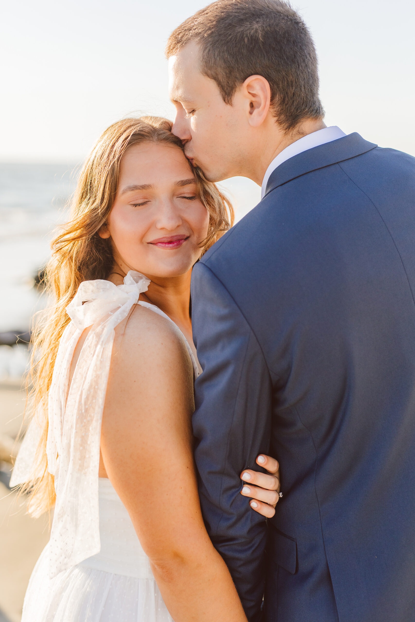 Romantic Folly Beach Engagement Photos at Sunrise | A South Carolina Love Story