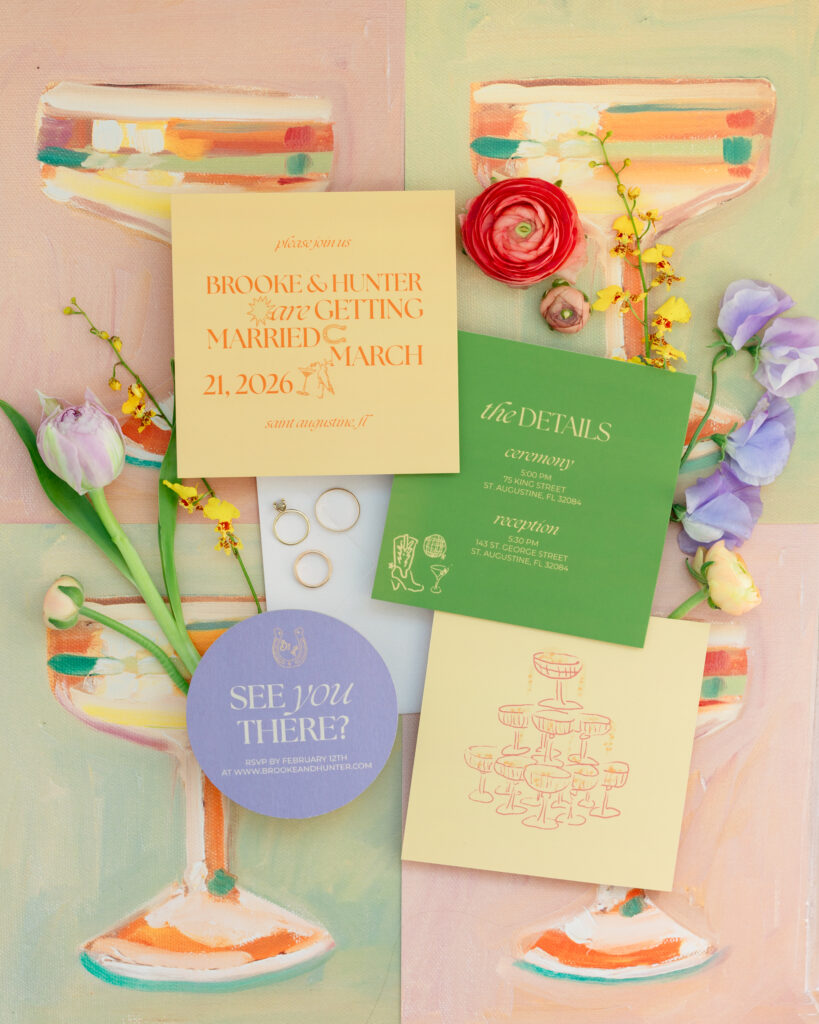 Inside Our Colorful St. Augustine Wedding | Brooke & Hunter's Wedding Day