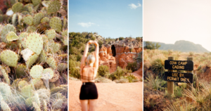Sunrise light on the red canyon walls of Palo Duro Canyon, the "Grand Canyon of Texas," near Amarillo